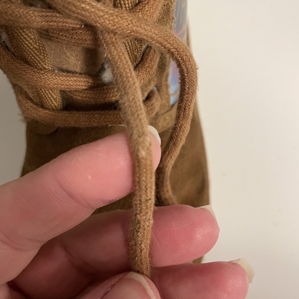 UGG Neumel Chromatic Shoes Chestnut Kids Size 12 Iridescent Chukka Rainbow‎ - Picture 4 of 8